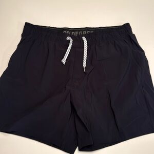 Men’s 90 Degree Athletic Short, Size XL, Black